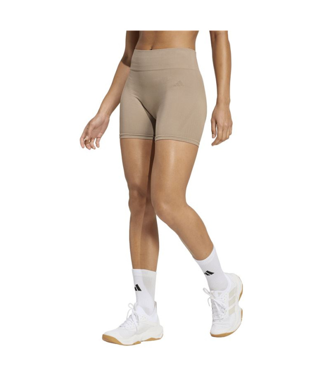 Collants Fitness adidas We Knit 4 pouces Femme...