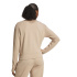 Moletom Mulher adidas D4T Knit Crew para Fitness marrom