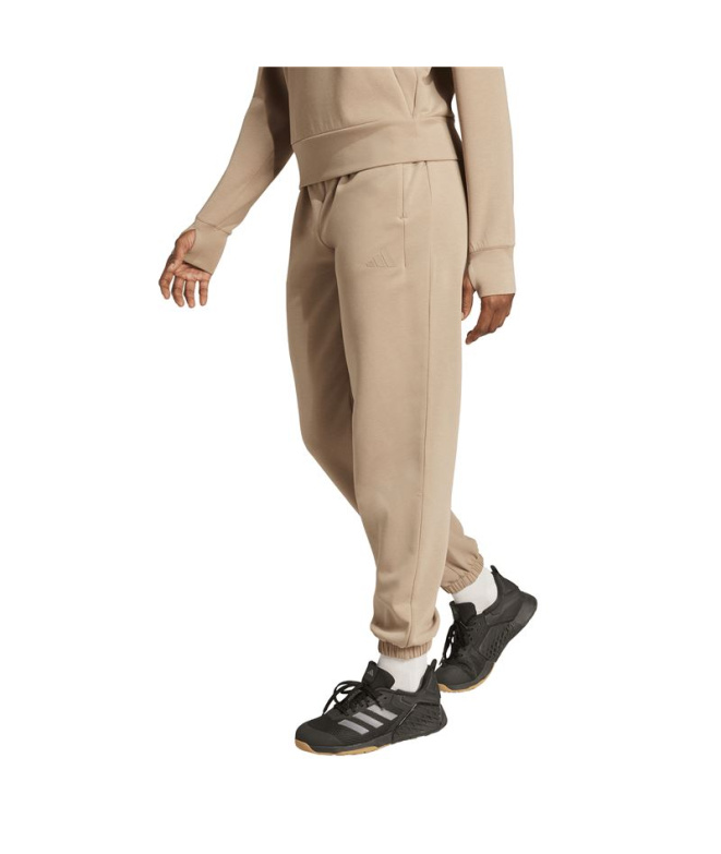 Pantalon Fitness adidas D4T Knit Femme marron...