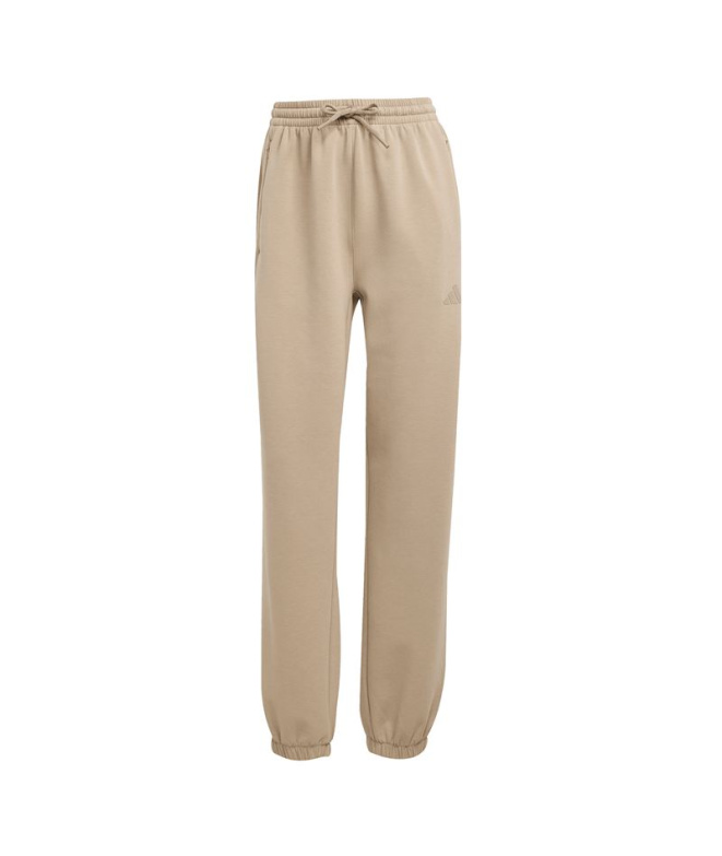 Pantalon Fitness adidas D4T Knit Femme marron...