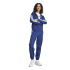 Fato de treino adidas 3-Stripes FL FZ HD Mulher azul escuro/branco