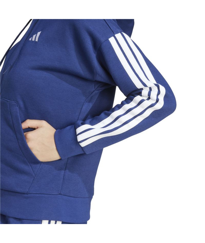 Fato de treino adidas 3-Stripes FL FZ HD Mulher...