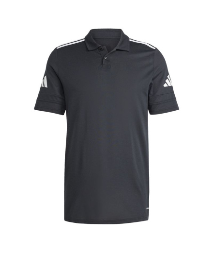 Polo Football adidas Squadra25 Homme noir et blanc