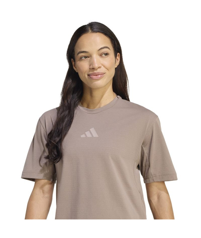 Camiseta de Trail adidas Xpl Trail Mujer Marrón...