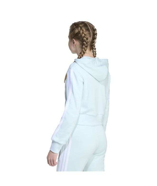 Fille adidas Jg 3-Stripes Ft Fz Cro Sweat...