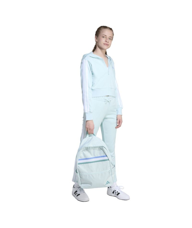 Menina adidas Jg 3-Stripes Ft Fz Cro Moletom...