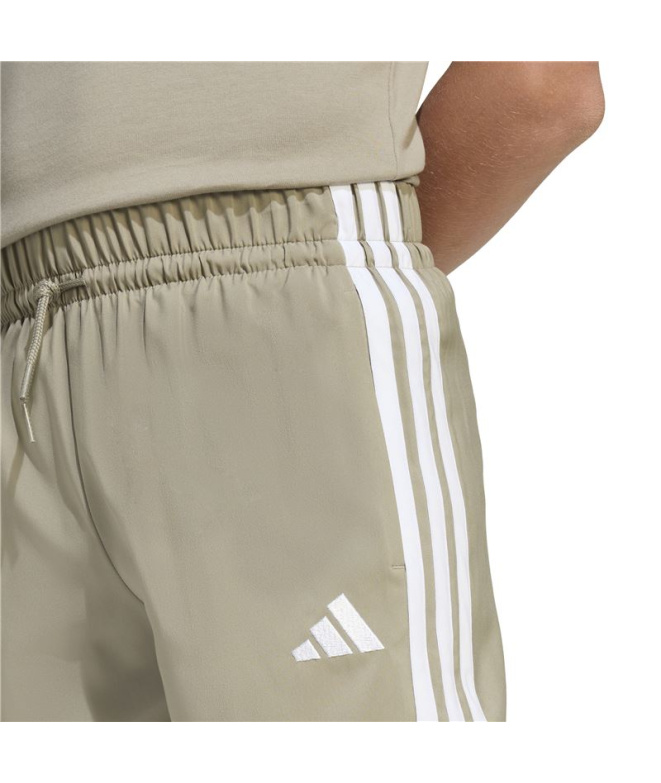 Calça Infantil adidas 3-Stripes Wv Sh, cor...