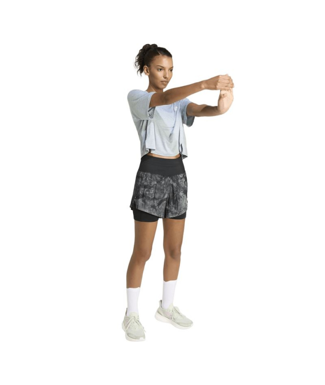 Pantalons Running Femme adidas Adi365 AP 21 Gris