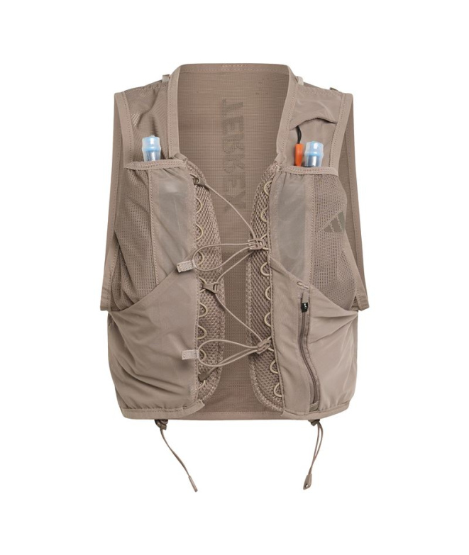 Gilet Trail adidas Xpr Trl Vst 2.5 marron clair