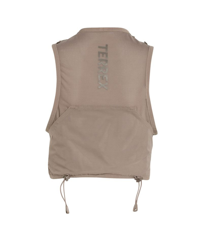 Gilet Trail adidas Xpr Trl Vst 2.5 marron clair