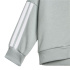 Fato de treino adidas 3-Stripes Fz Fl Jog Infantil Sama/Branco