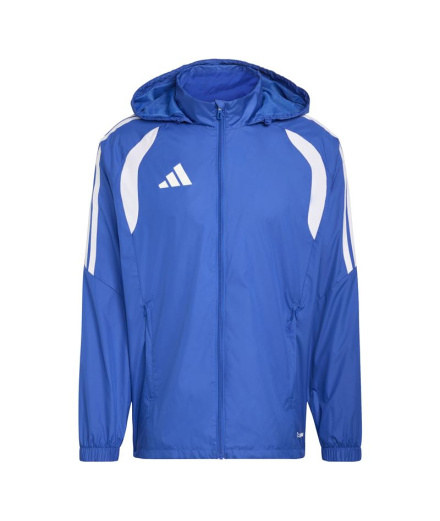 Cortavientos de Fútbol adidas Tiro26L Wb Hombre Azul/Blanco