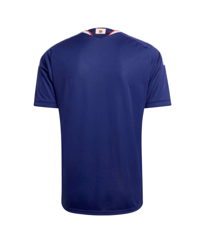 Camiseta Futebol Homem adidas Japão azul