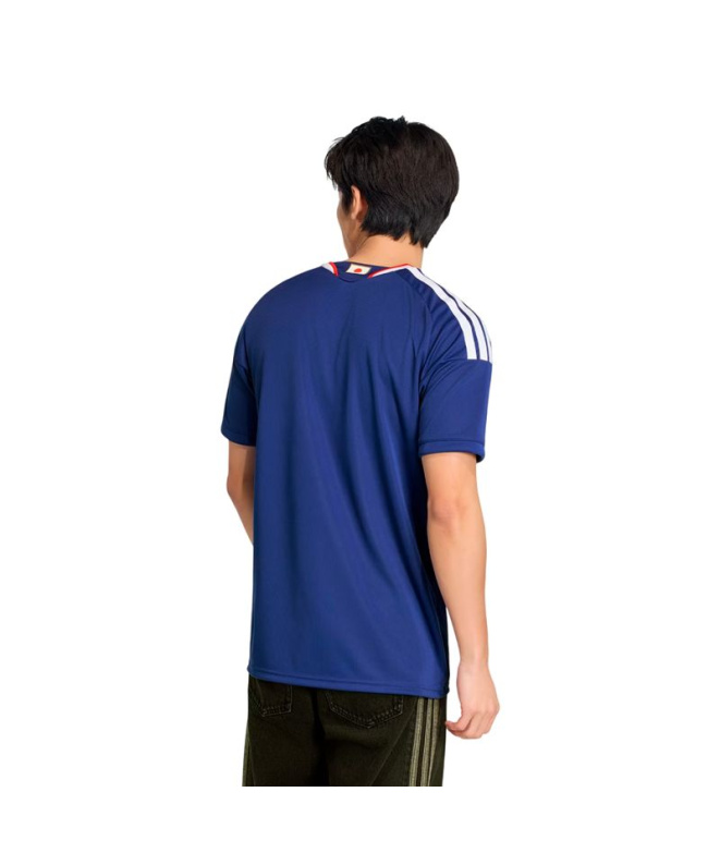 Camiseta Futebol Homem adidas Japão azul