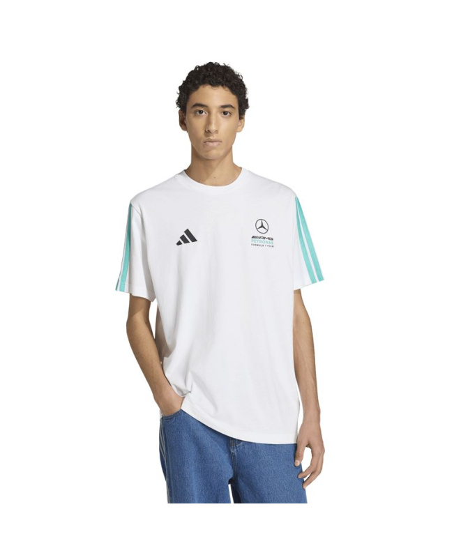 T-shirt adidas Mer DNA Homme blanc/semmen