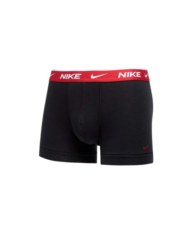 Slip Nike en coton stretch, lot de 3, noir et...