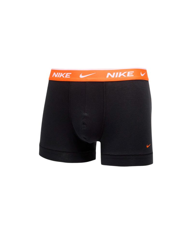 Slip Nike en coton stretch, lot de 3, noir et...
