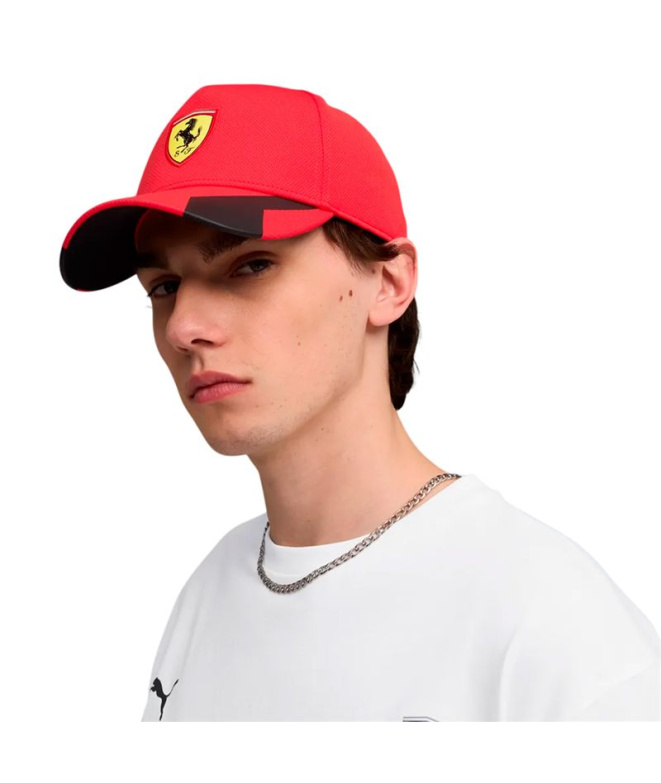 Boné Boné Ferrari Bb, Rosso Corsa, Homem
