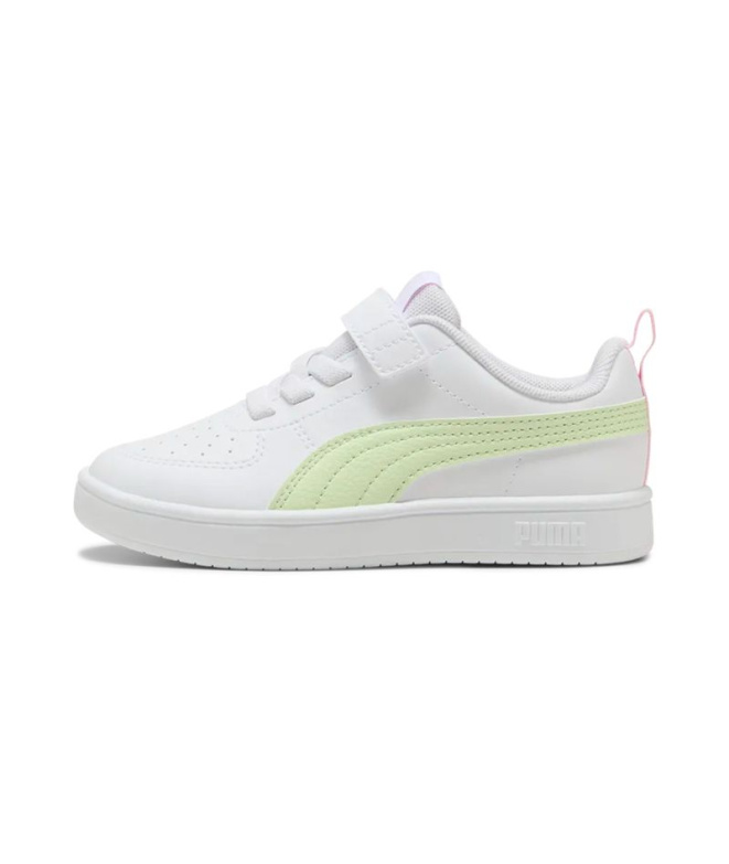Zapatillas Puma Rickie Ac+ Ps, White-Wild, Niño