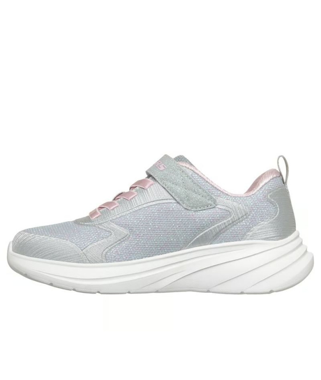 Zapatillas Skechers Wave 92 Niña Light Gray Mesh