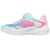Zapatillas Skechers Microspec Advance - Oasis Poi Niña Aqua Textile/Multi T