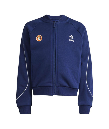 Chaqueta adidas Lk Dy Mm Tt Infantil Azul Oscuro/Blanco