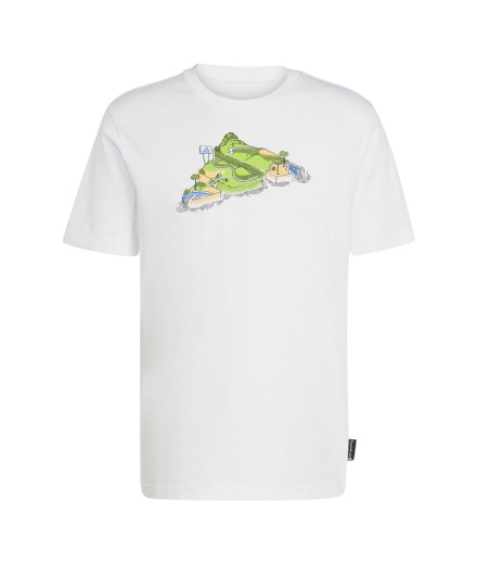 T-shirt blanc adidas Nov Mini Homme