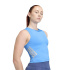 Camiseta Running Mulher adidas Adi365/TK azul-claro