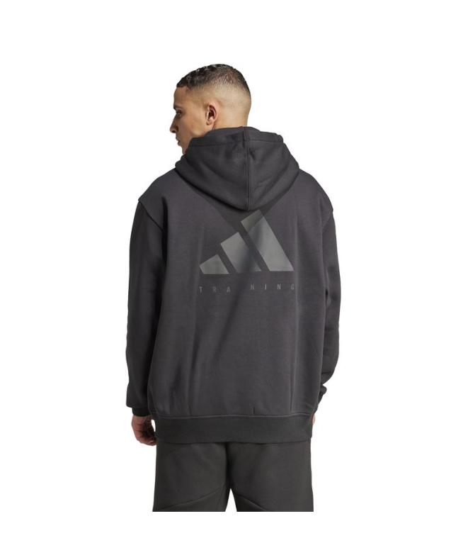 Sweat à Fitness oversize adidas Homme noir