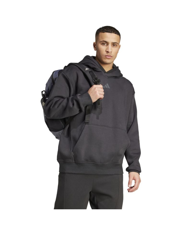 Sweat à Fitness oversize adidas Homme noir
