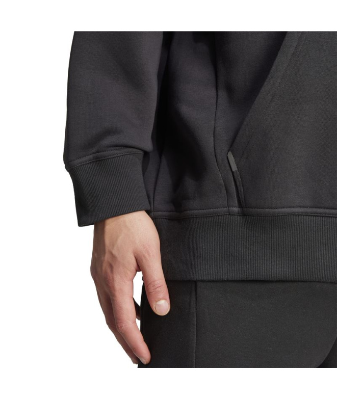 Sweat à Fitness oversize adidas Homme noir