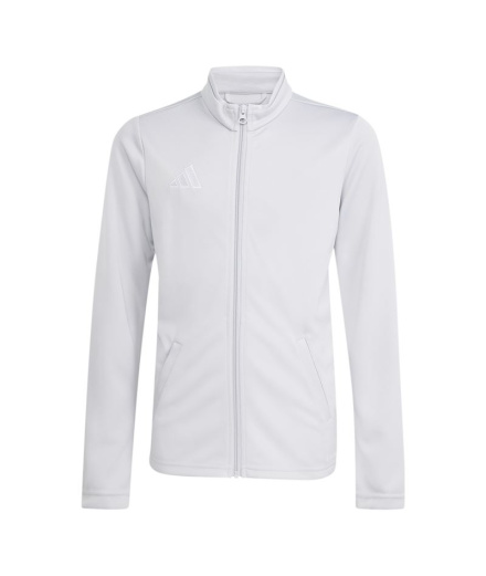 Chaqueta de Fútbol adidas Entrada26 Tk Infantil Gris/Blanco