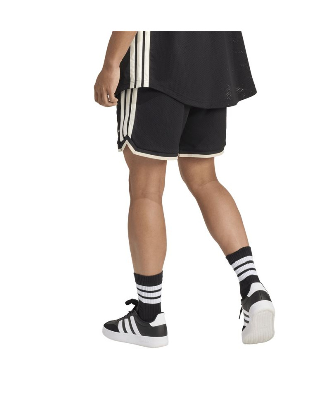Pantalones adidas Sta Seas Sho Hombre Negro/Blanco