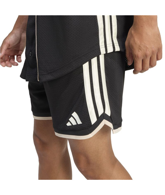 Pantalons adidas Sta Seas Sho Homme noir et blanc