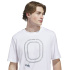 Camiseta branca Homem adidas Overtime