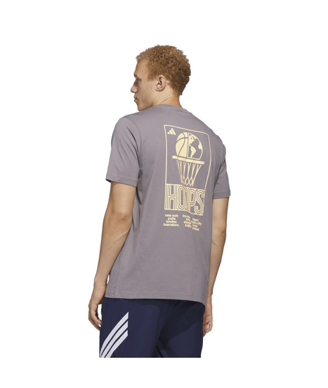 Camiseta de Baloncesto adidas Key City Wrld...