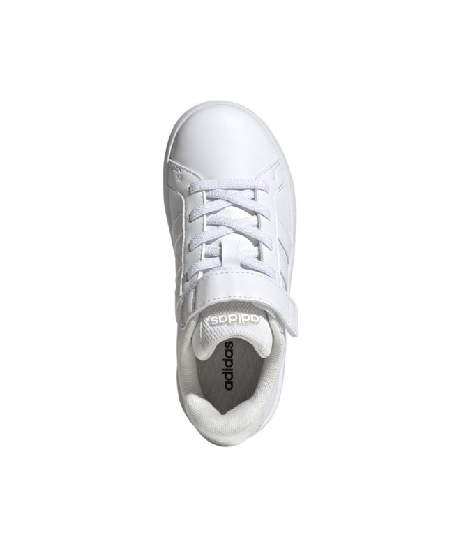 Sapatilhas adidas Grand Court 3.0 Infantil Branco