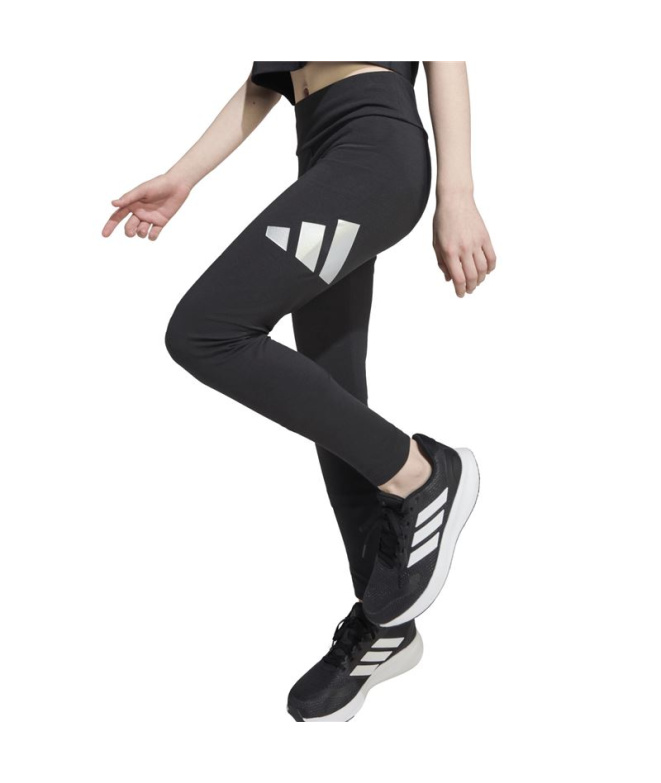 Collants adidas Jg Glam Leg Fille , noir/palme