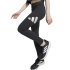 Collants adidas Jg Glam Leg Fille , noir/palme