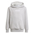 Sweat Enfant adidas Lin Fl Hd Gris/Blanc