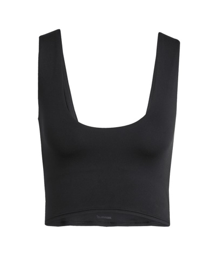 Camiseta Tirantes de Fitness adidas Motion Tnk Mujer Negro
