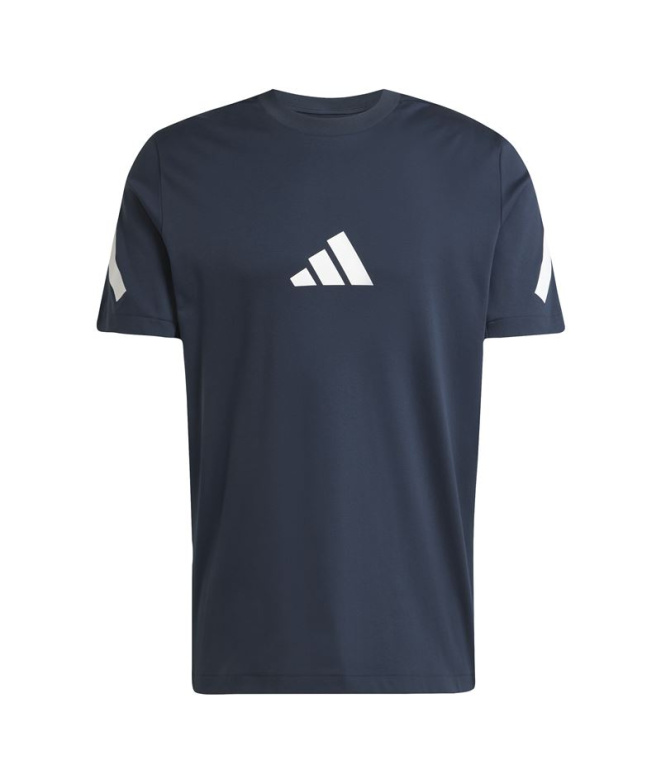 T-shirt adidas ZNE Homme bleu marine