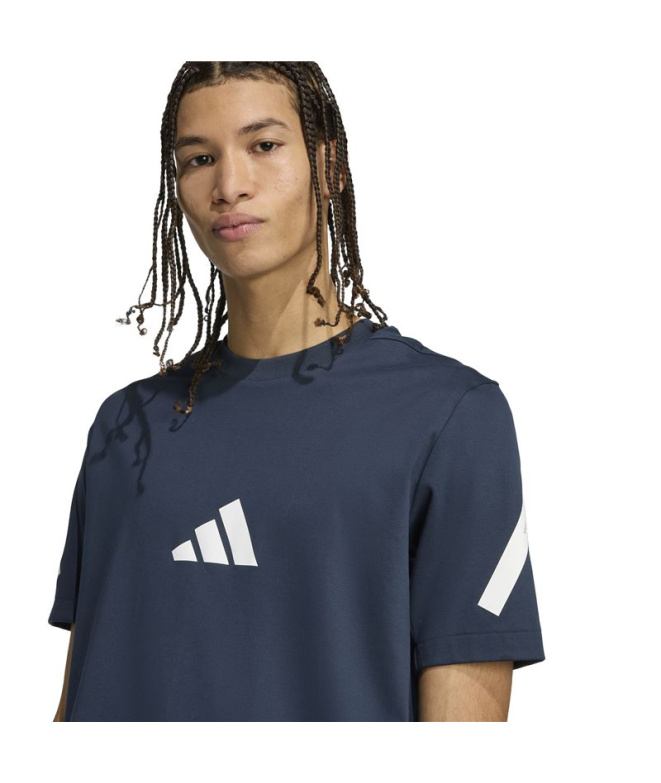 T-shirt adidas ZNE Homme bleu marine