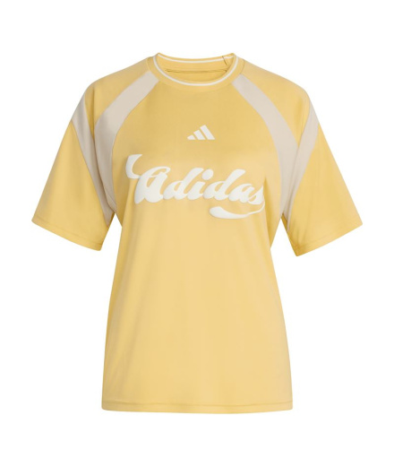 Camiseta adidas Her Mujer Mandarina Semihelada / Blanco...