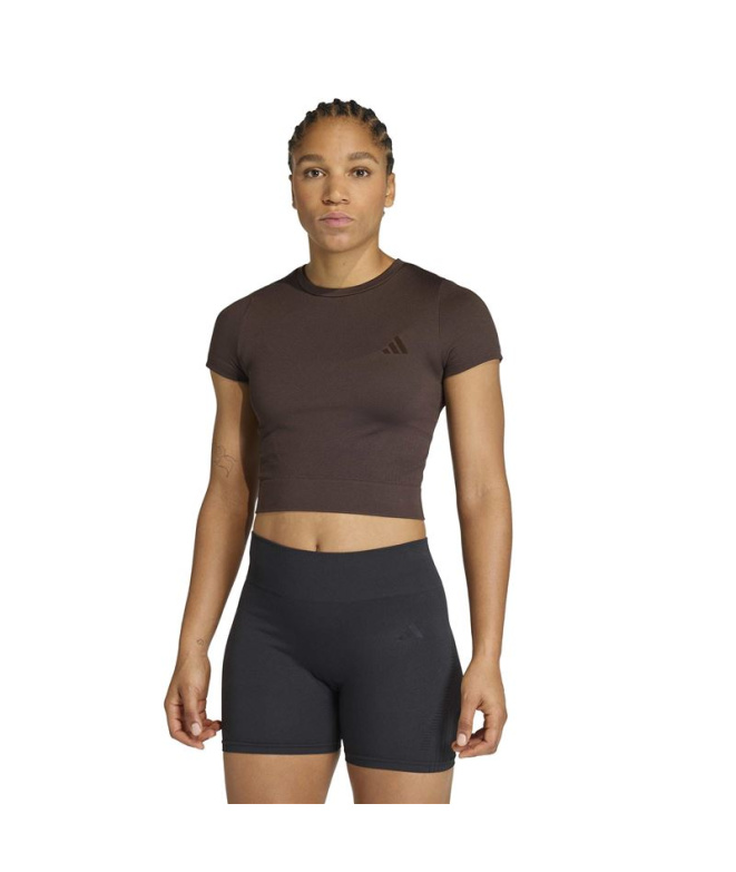 Camiseta de Fitness adidas We Knit Mujer Aurora...