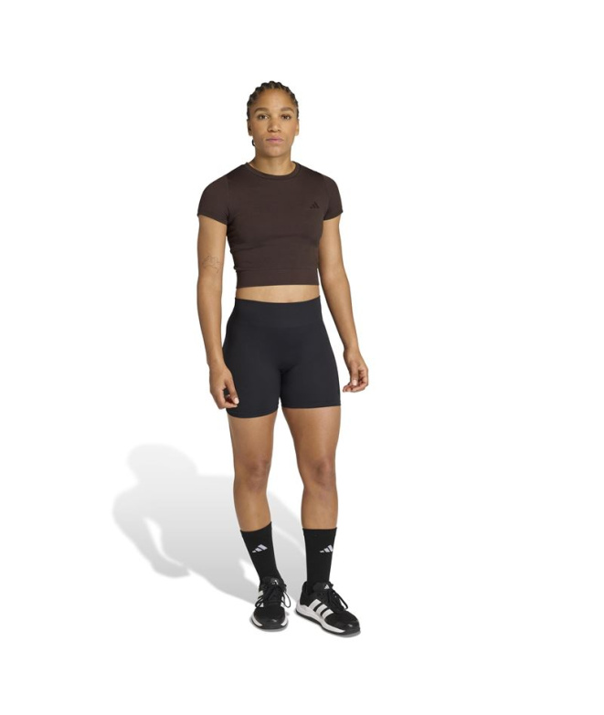 Camiseta de Fitness adidas We Knit Mujer Aurora...
