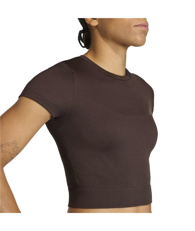 Camiseta de Fitness adidas We Knit Mujer Aurora...