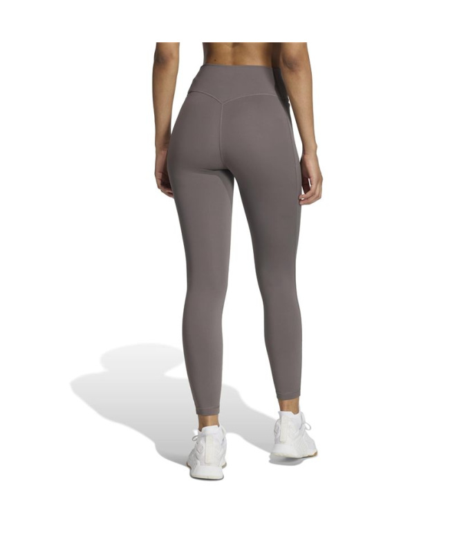 Mallas de Fitness adidas Opt 7/8 L Mujer Carbón
