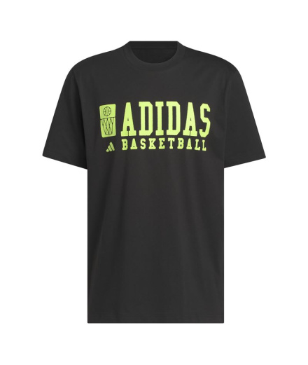 Camiseta de Baloncesto adidas Adi Bb Gfx Hombre Negro /...