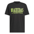 Camiseta de Baloncesto adidas Adi Bb Gfx Hombre Negro / Limón lúcido